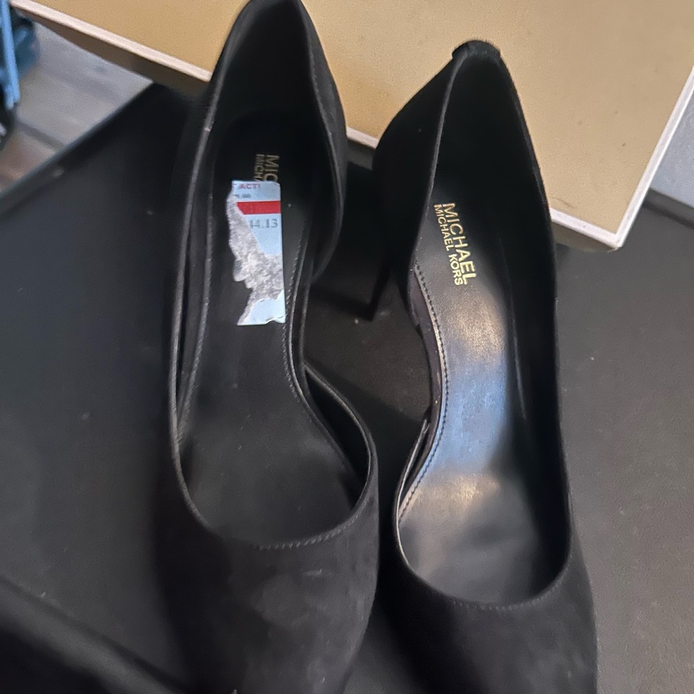 Michael Kors Black Heels Classic Pointed Toe